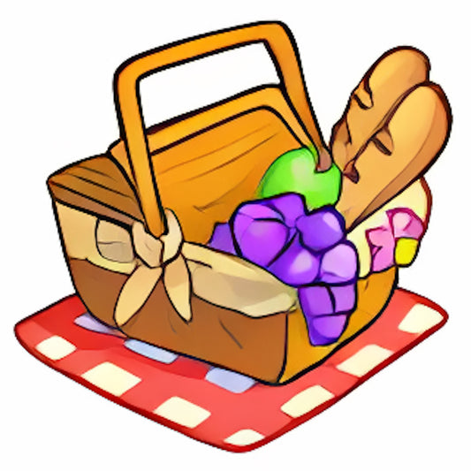 Spring Picnic Basket