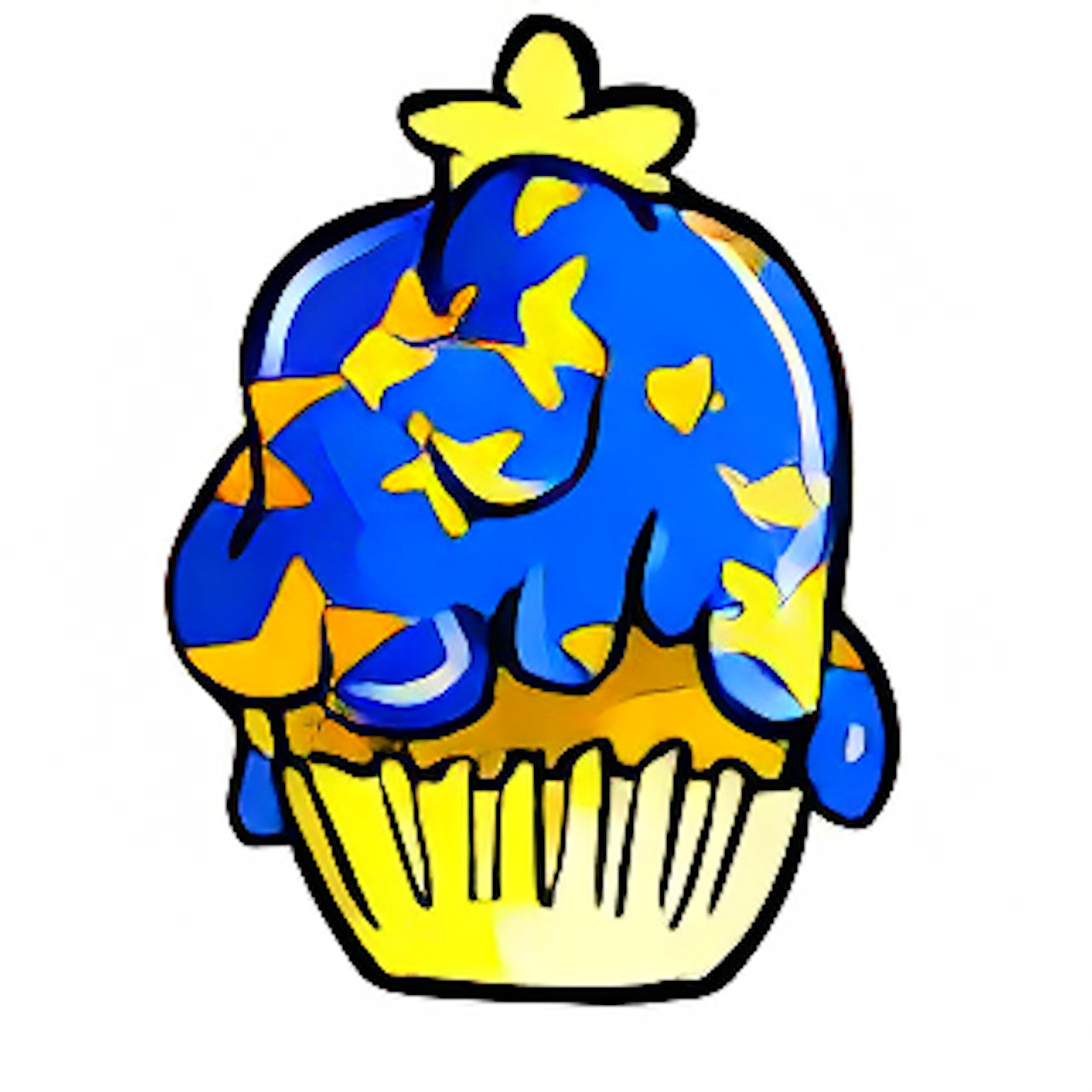 Starry Cupcake