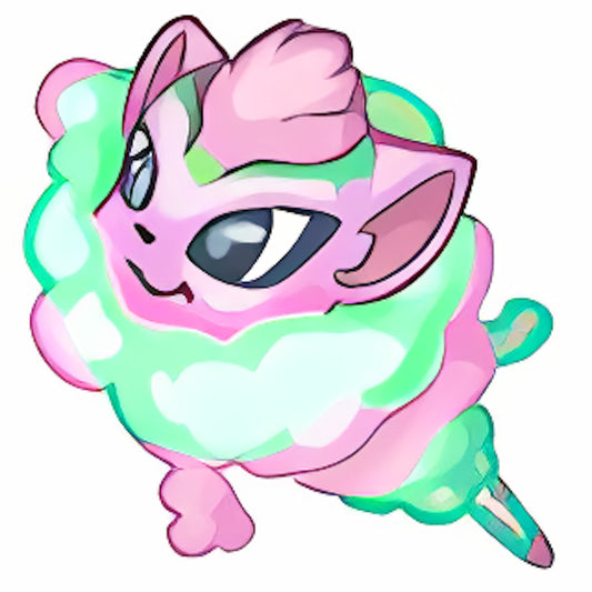 Pastel Xweetok Cotton Candy