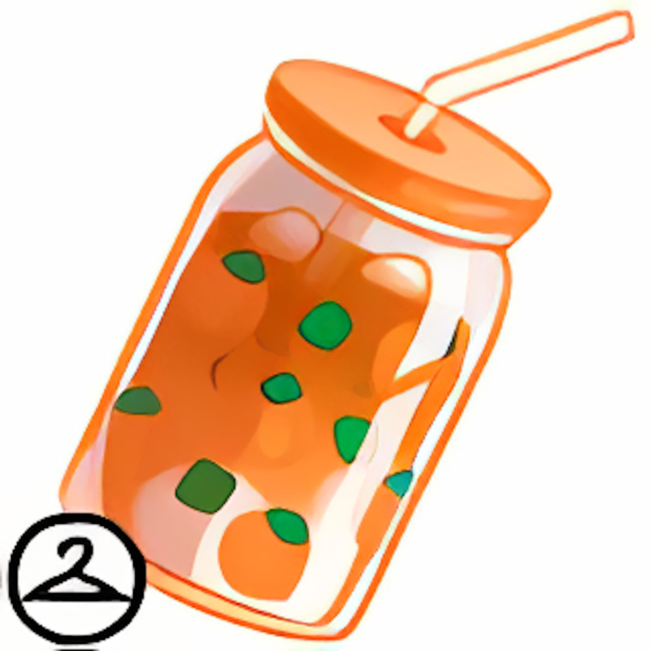 Fall Pumpkin Coffee Glass
