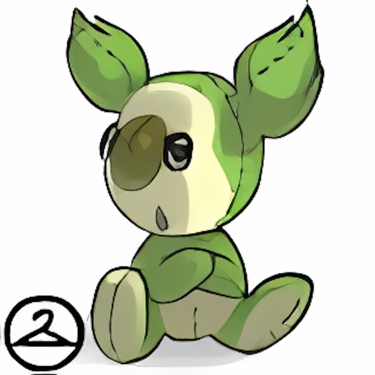 Terrified Harris Plushie