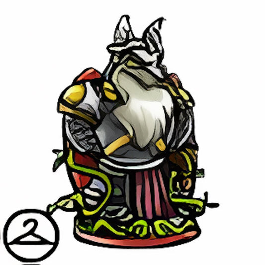 King Altador Garden Statue