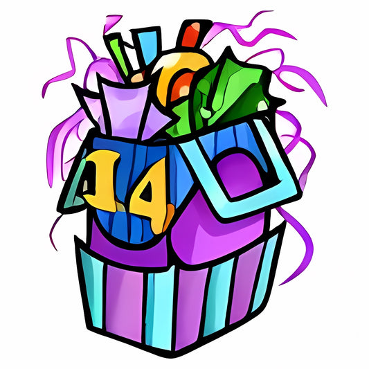 Neopets 14th Birthday Goodie Bag