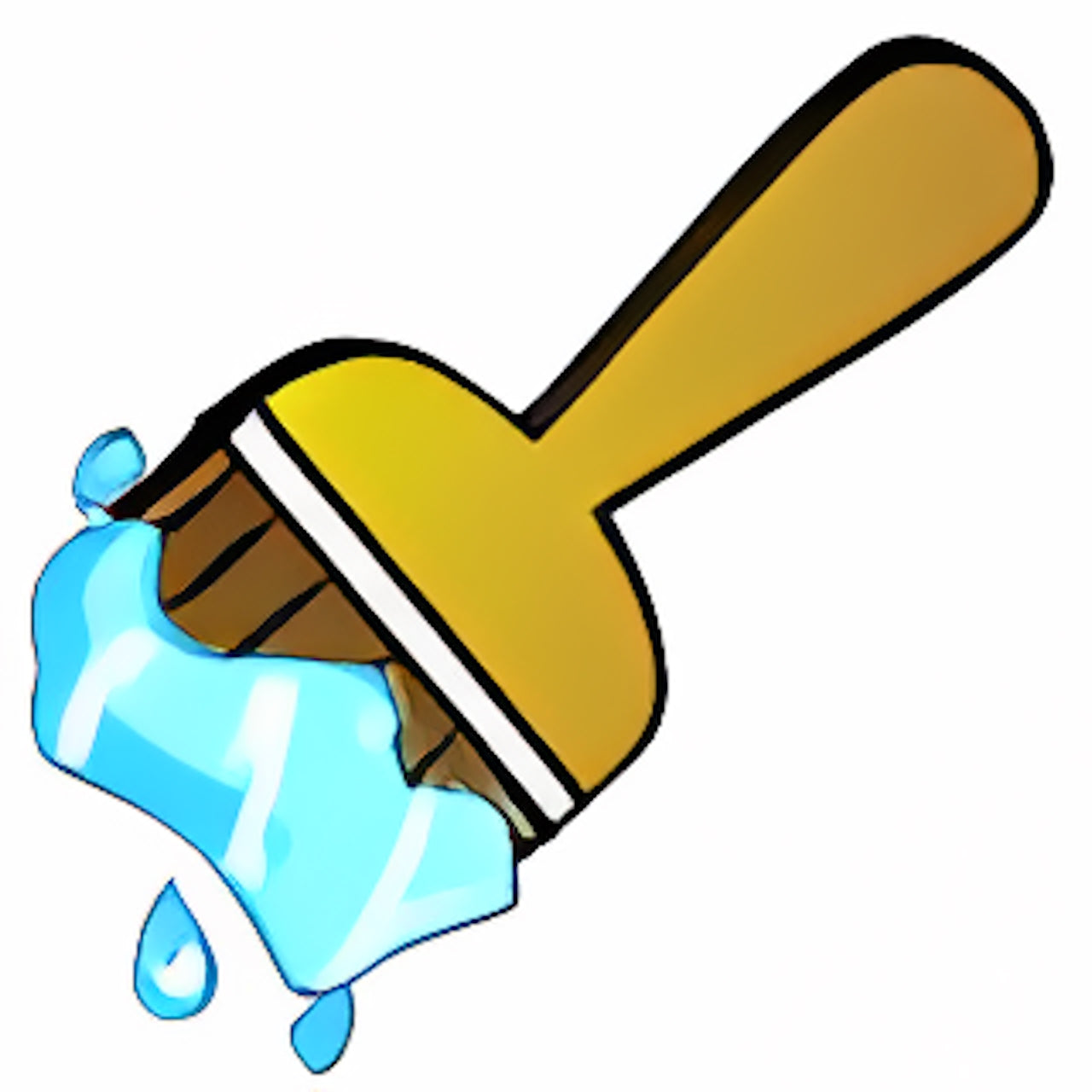 Glass Paint Brush