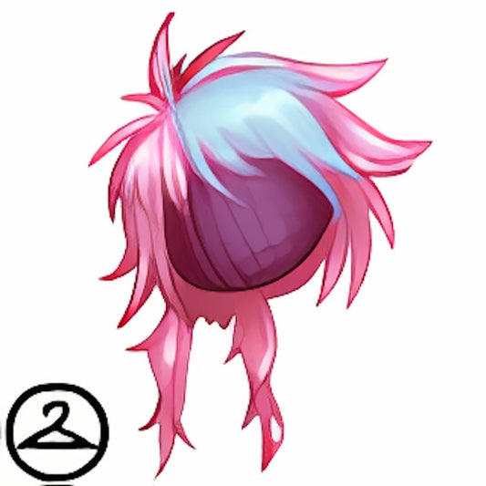 Cotton Candy Scene Wig