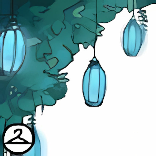 MME32-S3b: Moonlit Garden Garland
