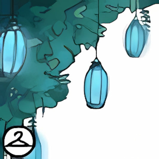 MME32-S3b: Moonlit Garden Garland