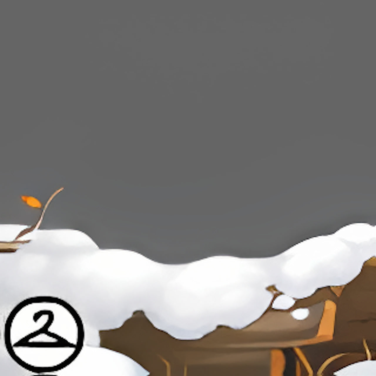 Snowy Log Trinket