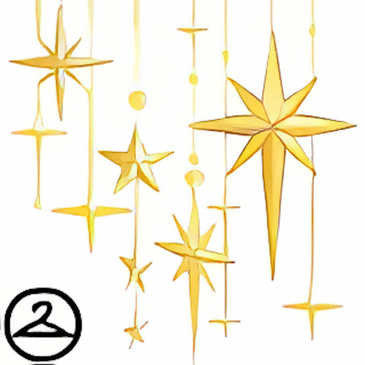 Starry Angelic Celestial Garland