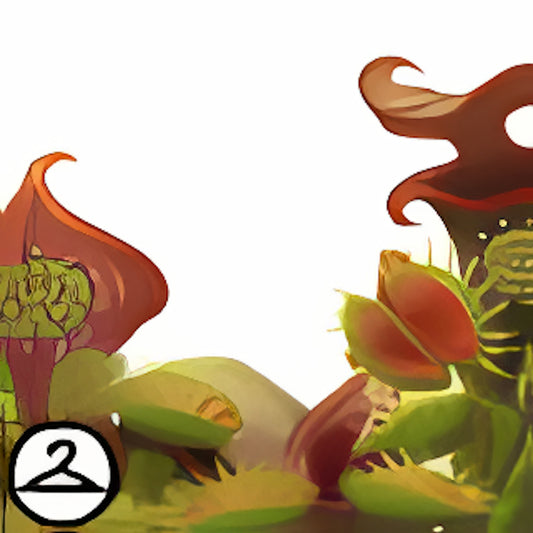 Field Of Hungry Plants Foreground