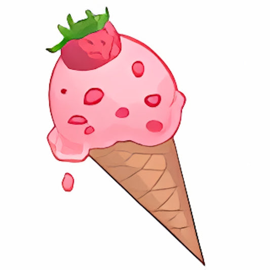 Fresh Strawberry Ice Cream