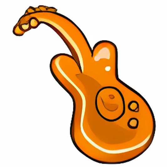 Orange Jelly Guitar