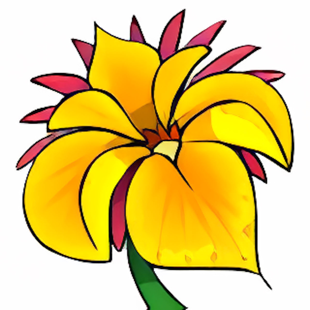 Deep Garden Blossom