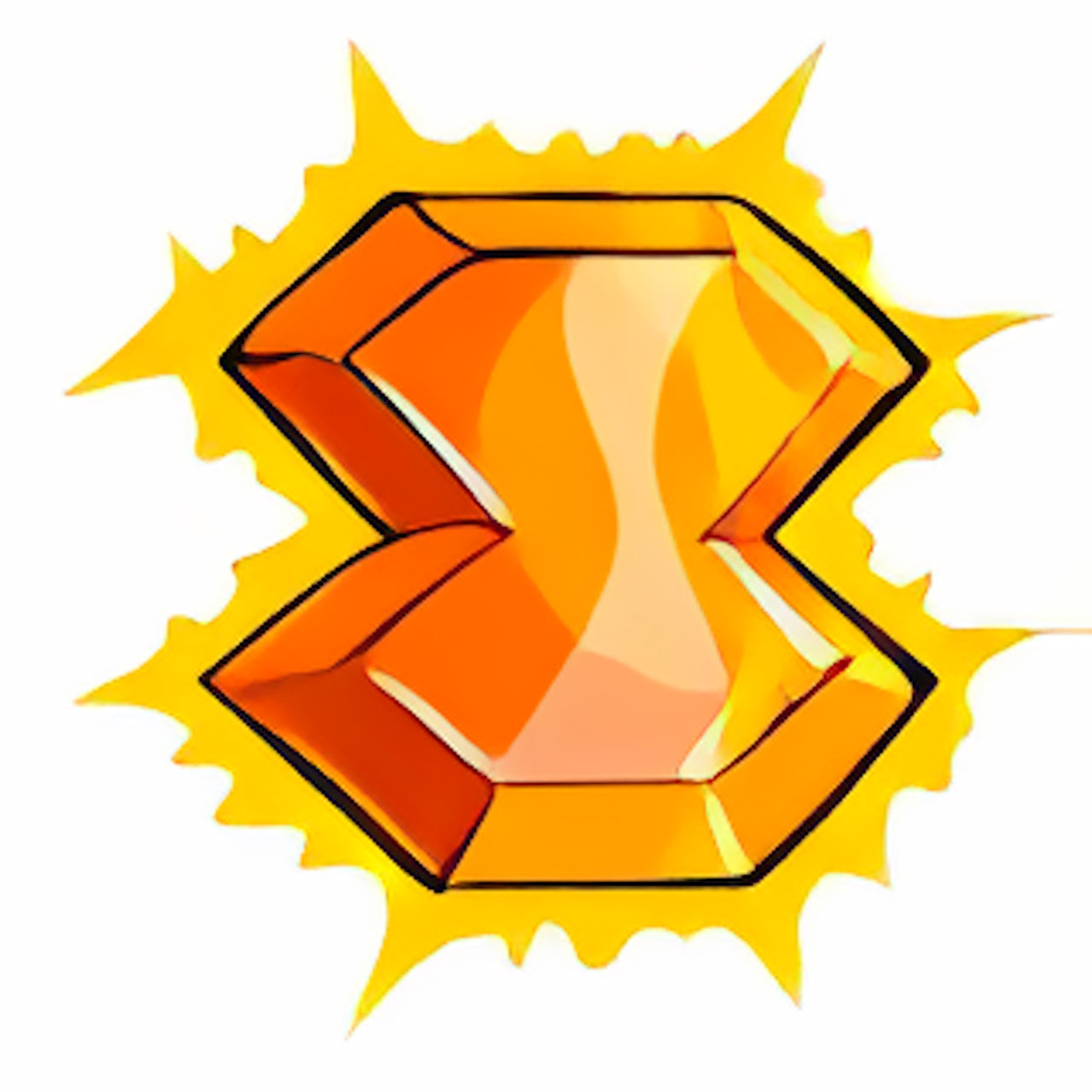 Shimmering Amber Jewel