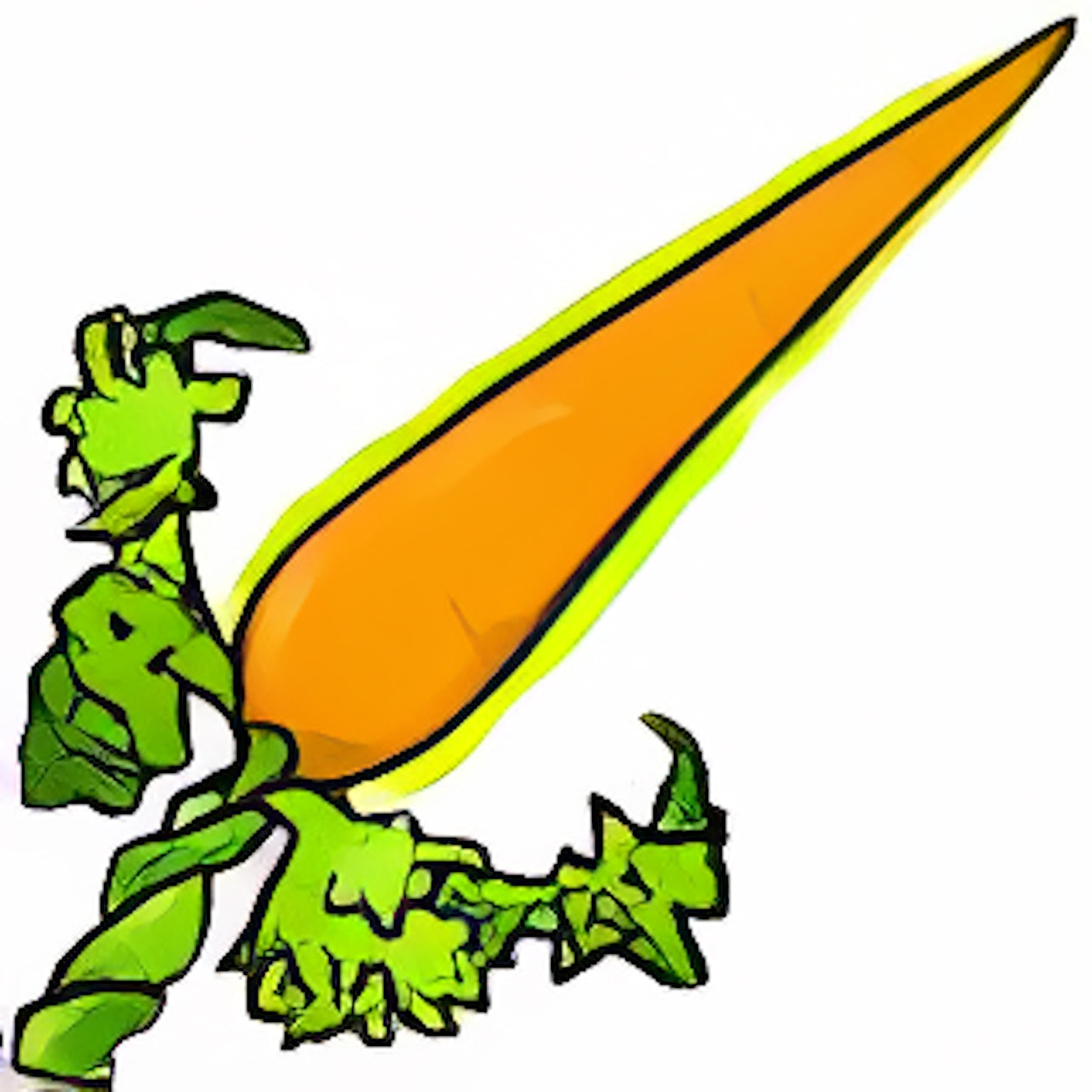 Magical Glowing Carrot