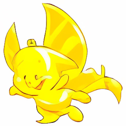 Golden Faerie Kacheek Toy