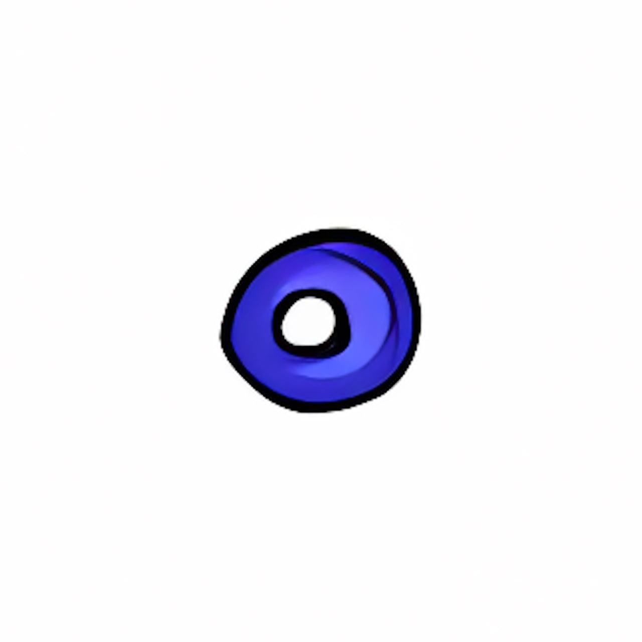 Blue Oranu Bead
