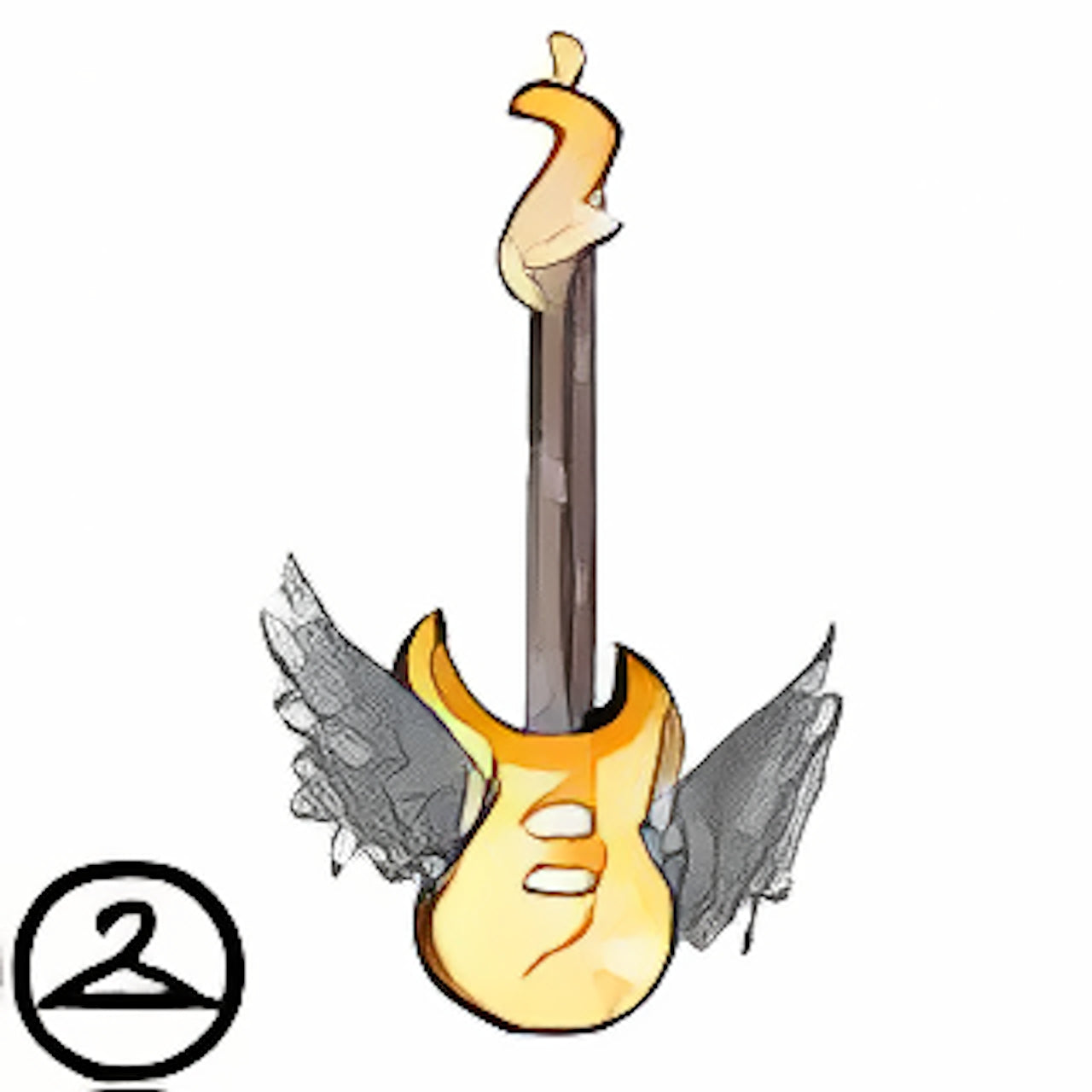 Angelic Rocker Guitar