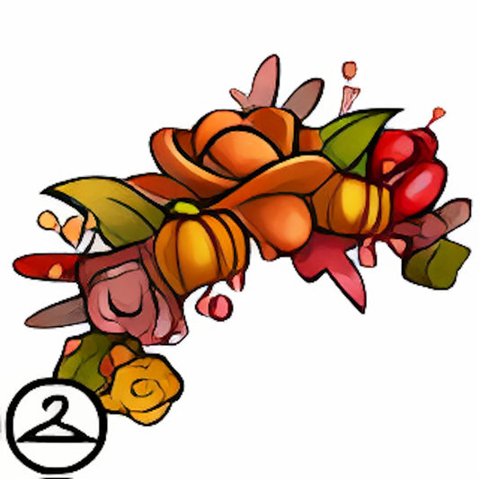 Woodsy Pumpkin Crown