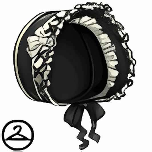Baby Gothic Bonnet