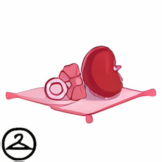 Baby Valentine Heart Rattle