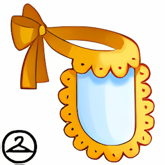 Blue & Yellow Baby Bib