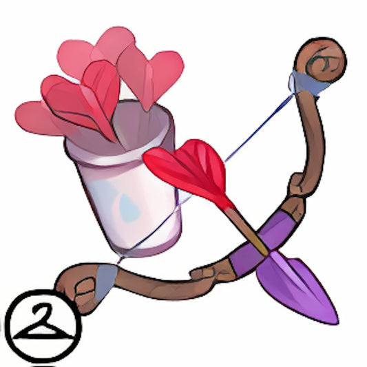 Baby Valentine Bow and Arrow