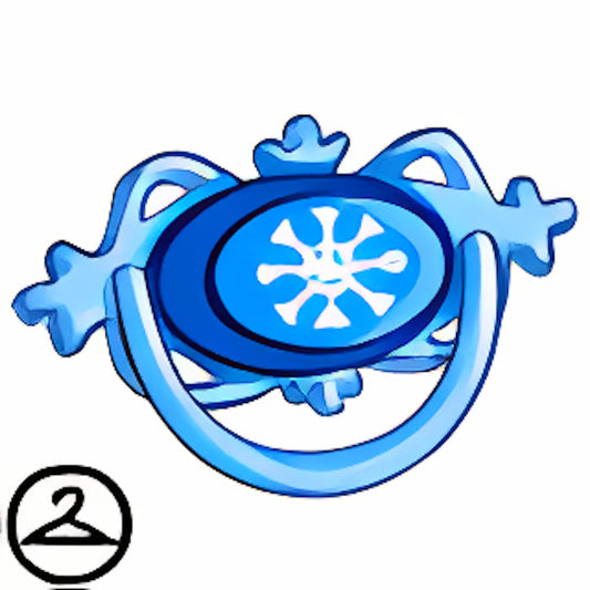 Baby Snowflake Dummy