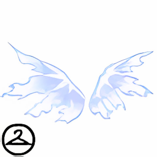 Baby Snow Angel Wings