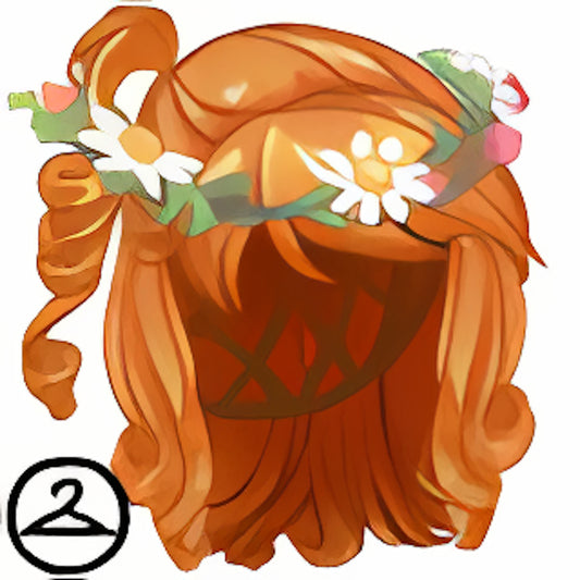 Dyeworks Orange: Baby Spring Wig