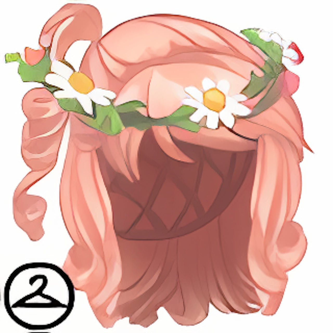 Dyeworks Pink: Baby Spring Wig