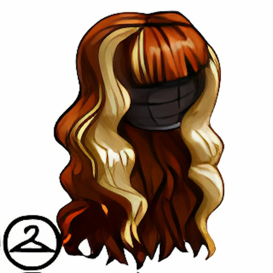 Blonde and Auburn Wig