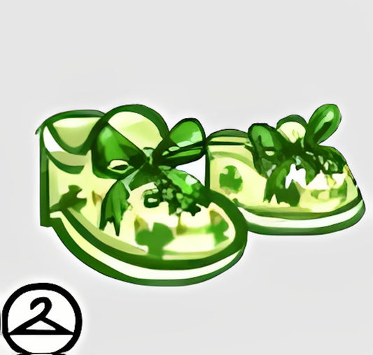 Clover Covered Shoes