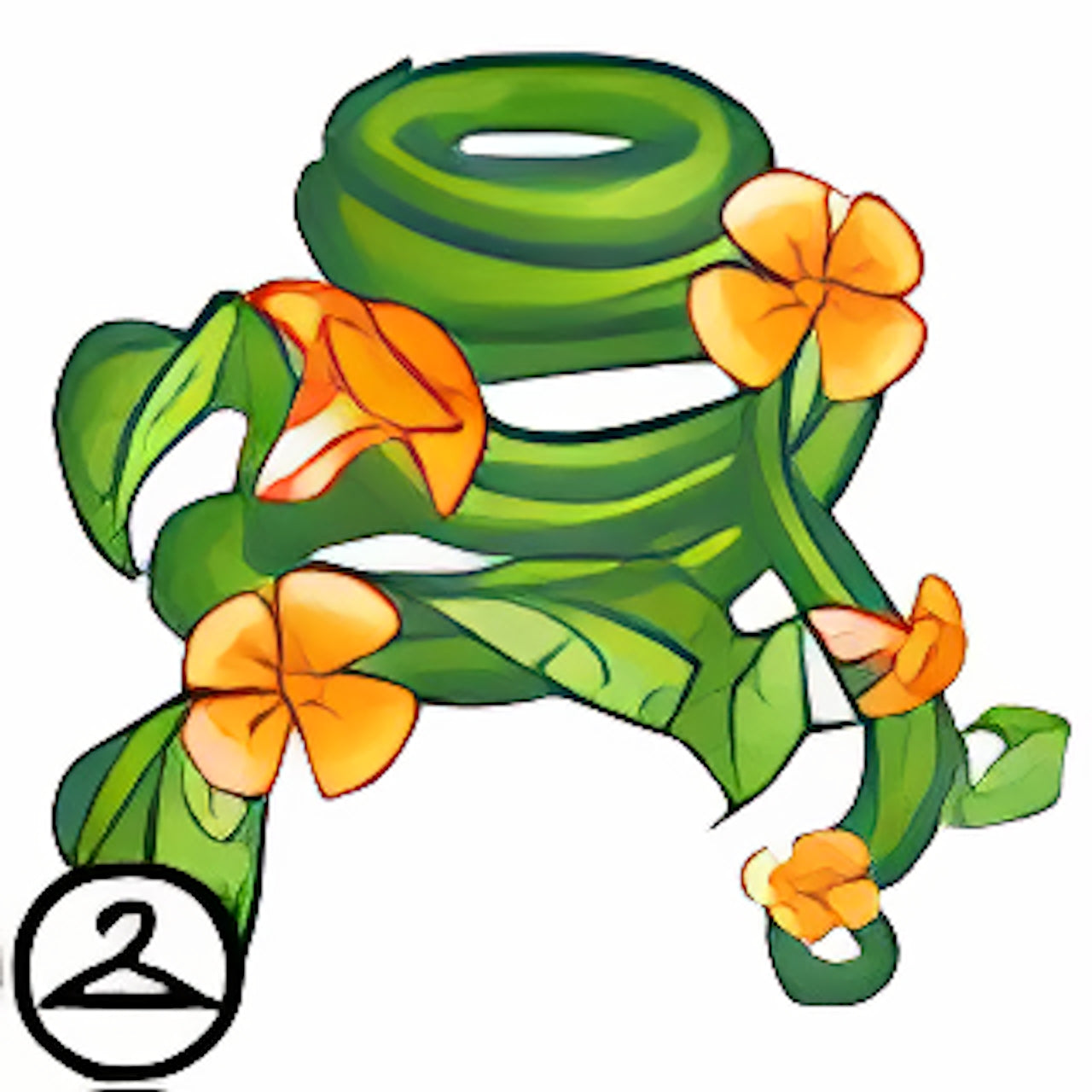 Blooming Vine Scarf