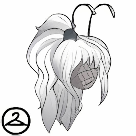 Grey Faerie Wig