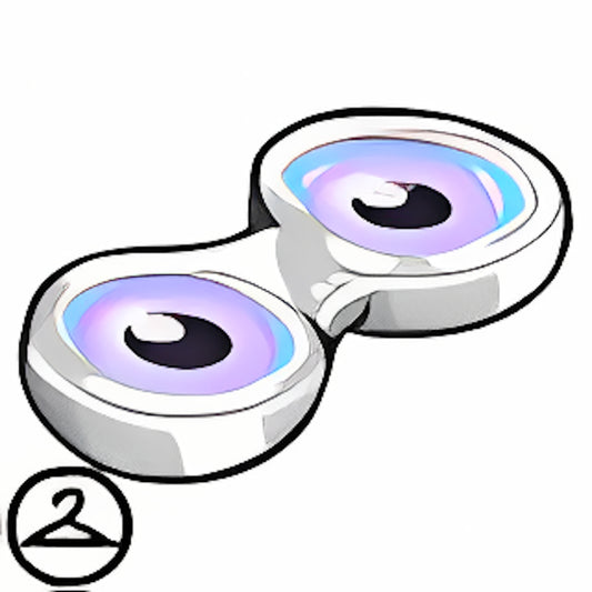 Dyeworks Purple: Holiday Light Contacts