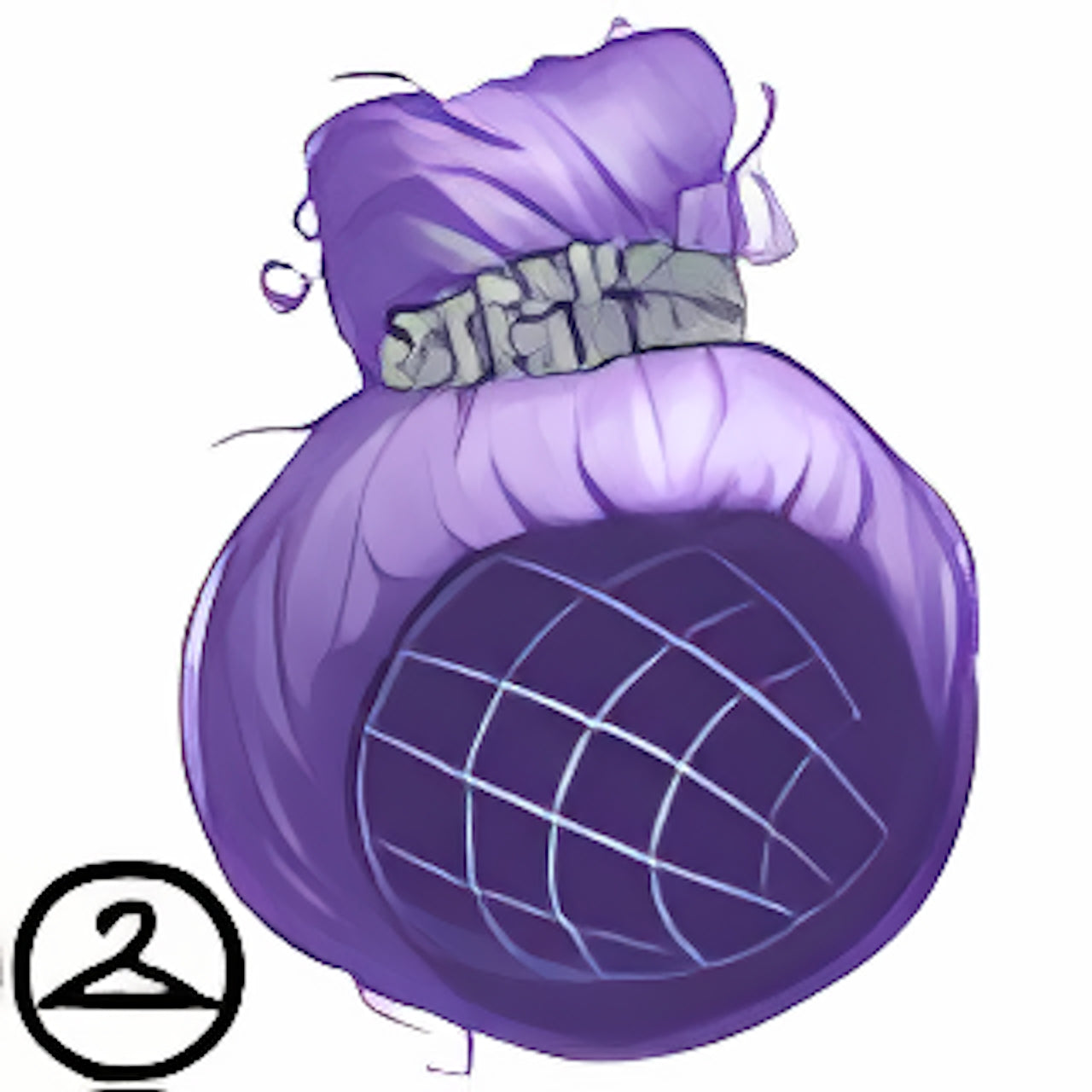 Lavender Bun
