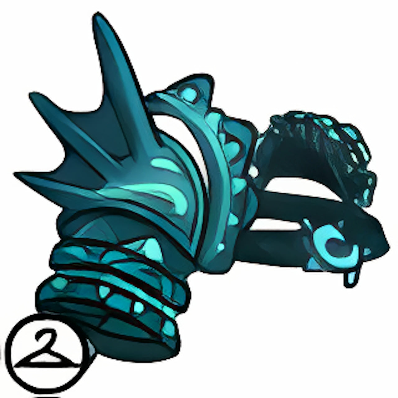 MiniMME12-B: Maractite Shoulder Armour