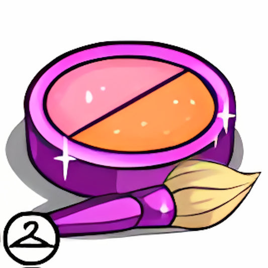 Dyeworks Pink: Mutant Purple Sparkly Eyeshadow Makeup