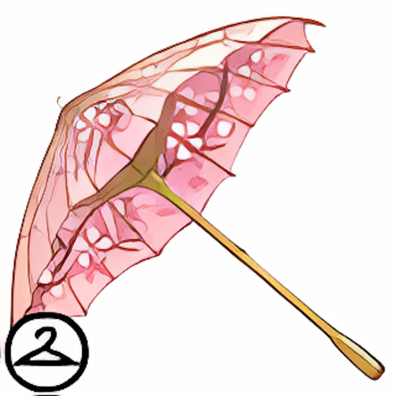 Blossoming Paper Parasol