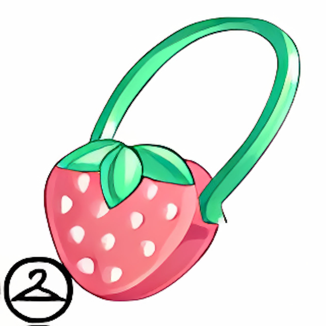 Pastel Strawberry Purse
