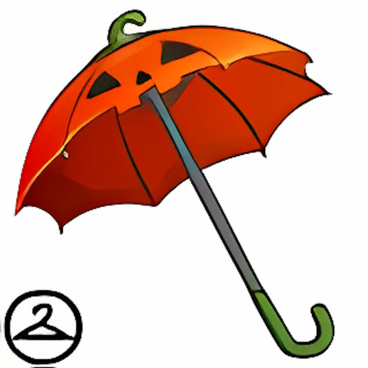 Premium Collectible: Pumpkin Parasol