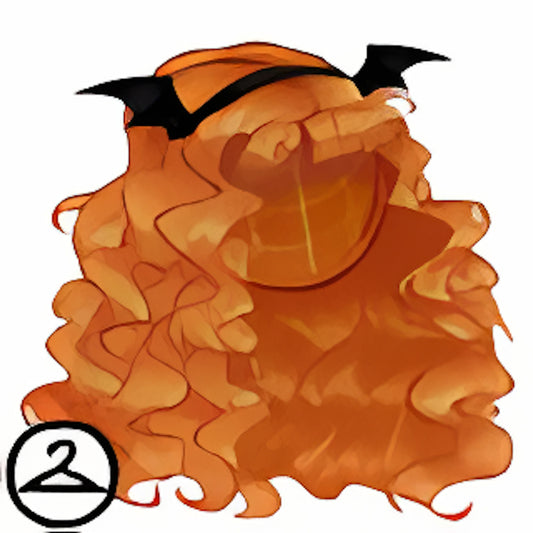 MME28-S3b: Pumpkin Spice Curly Wig