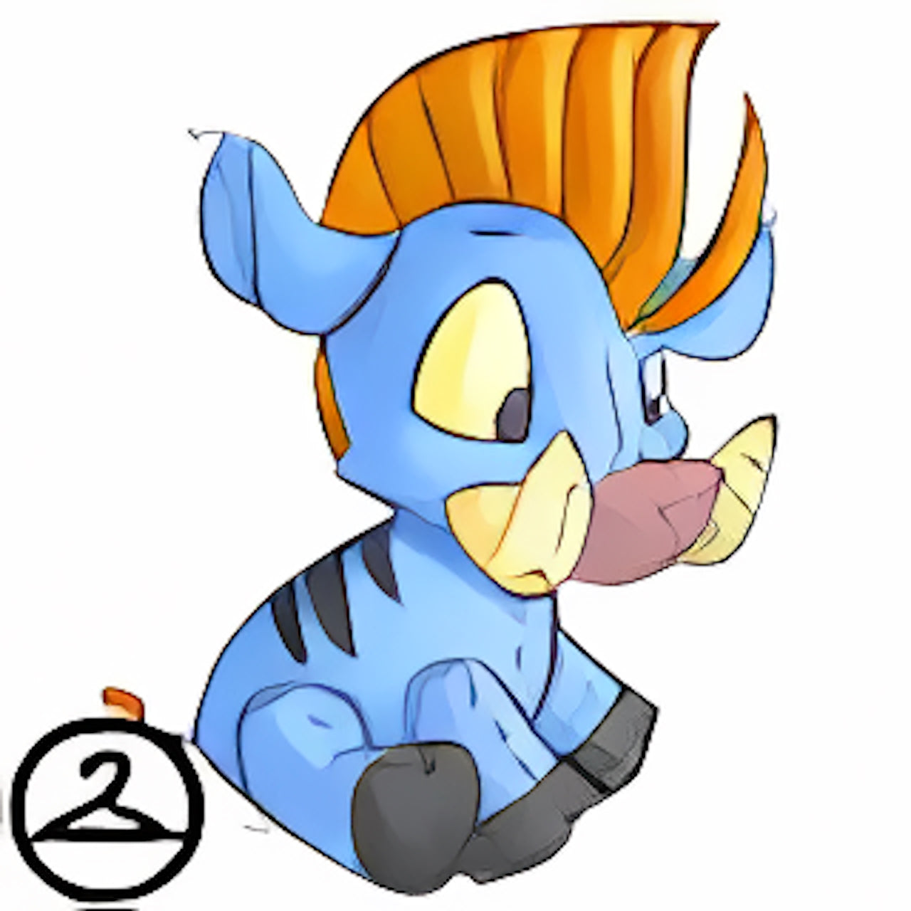 UC Moehog Plushie Handheld