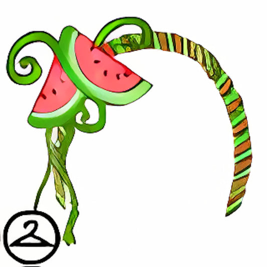 Cheerful Watermelon Headband