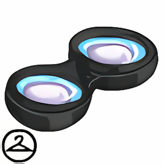 Solid White Contacts