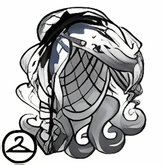 Ink Splat Wig