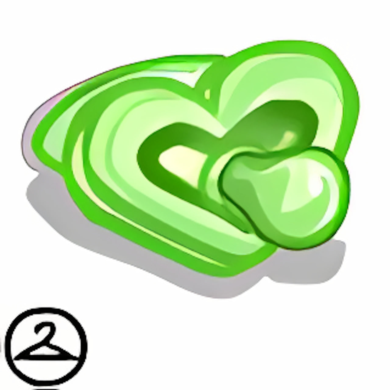 Dyeworks Green: Valentine Baby Dummy