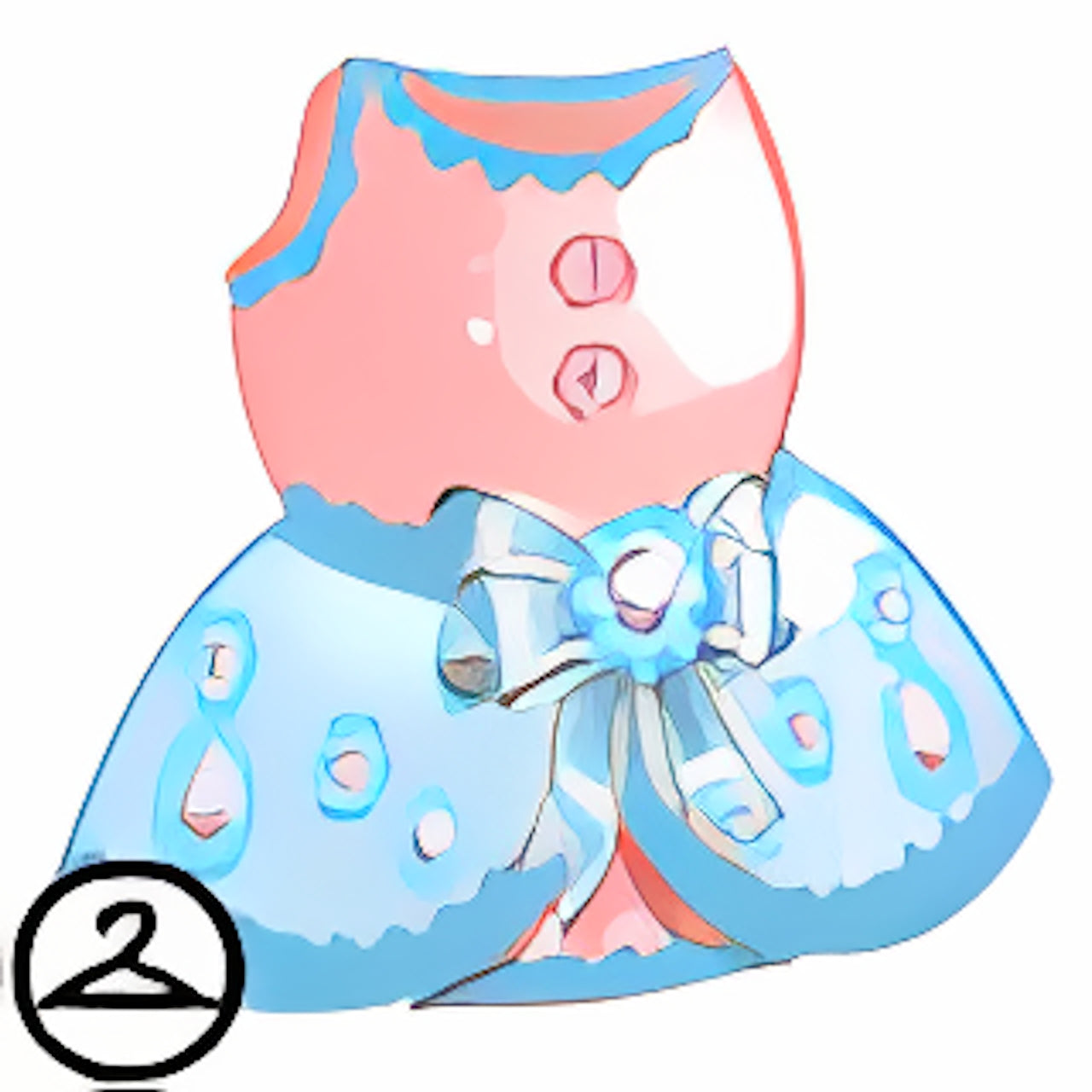 Dyeworks Pink: Baby Christmas Dress