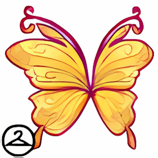 Dyeworks Yellow: Baby Summer Wings